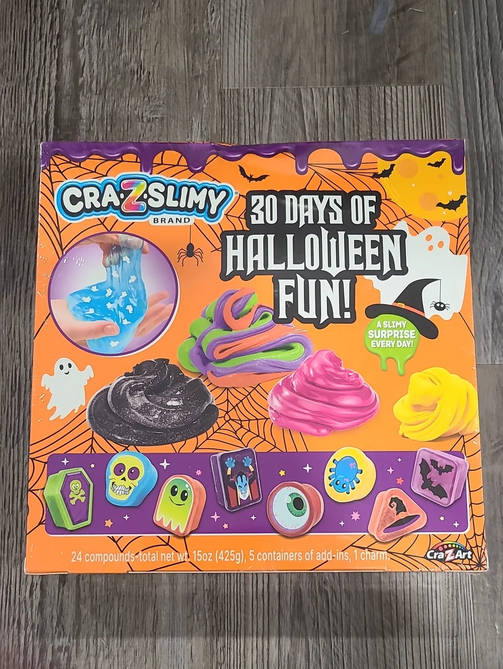 Cra-Z-Slimy 30 Days of Halloween Fun Countdown Calendar